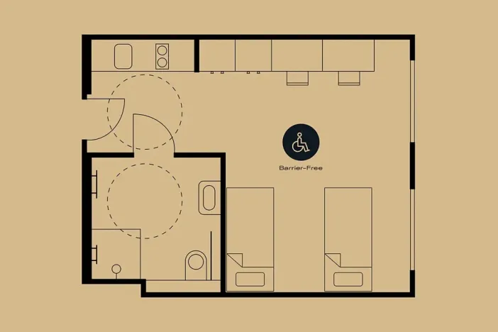 Pronájem pokoje, Praha - Holešovice, Na zátorách, 30 m2