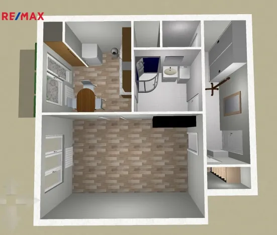 Pronájem bytu 1+1, Ostrava - Mariánské Hory, Gen. Hrušky, 39 m2