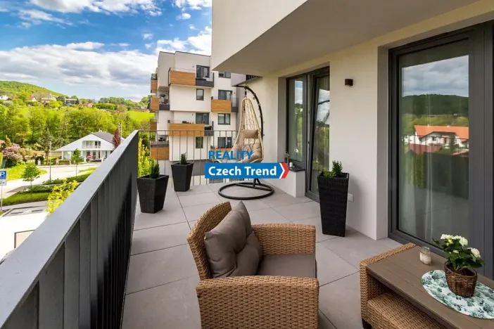 Pronájem bytu 2+kk, Hranice, Pod Nemocnicí, 50 m2