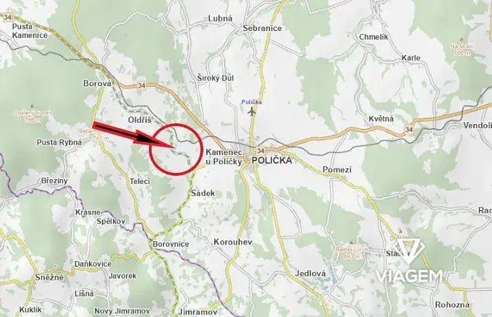 Prodej pole, Sádek, 1705 m2