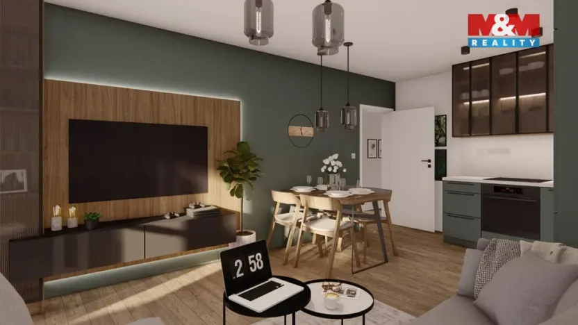 Prodej bytu 3+kk, Ostrava - Poruba, Opavská, 51 m2