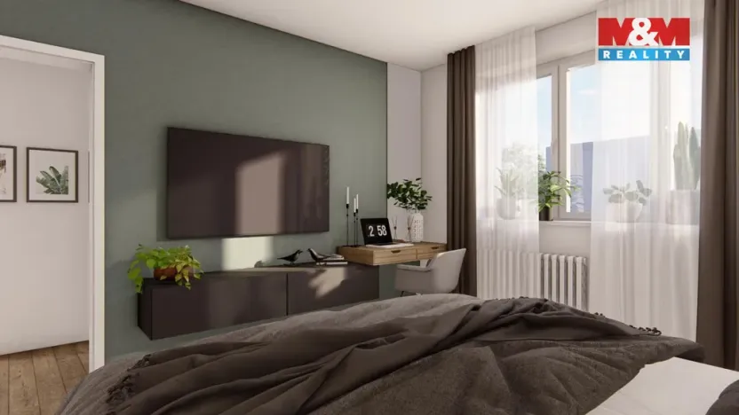 Prodej bytu 3+kk, Ostrava - Poruba, Opavská, 51 m2