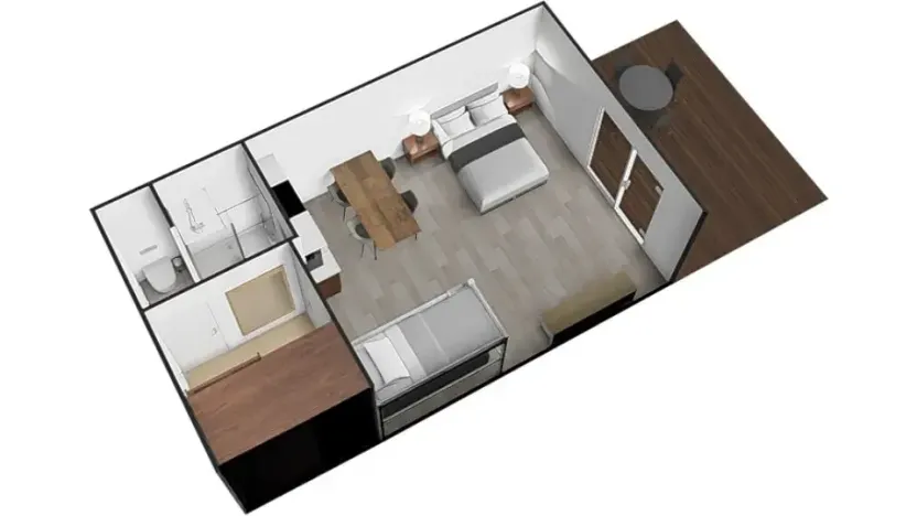 Prodej apartmánu, Dolní Morava, 54 m2