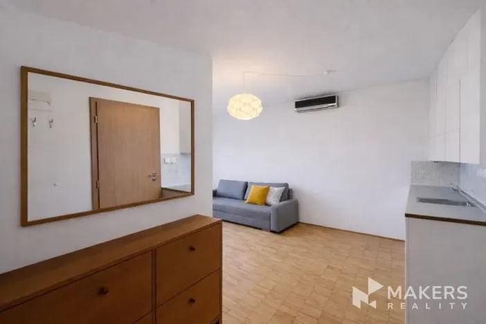 Pronájem bytu 1+kk, Praha, Heydukova, 21 m2