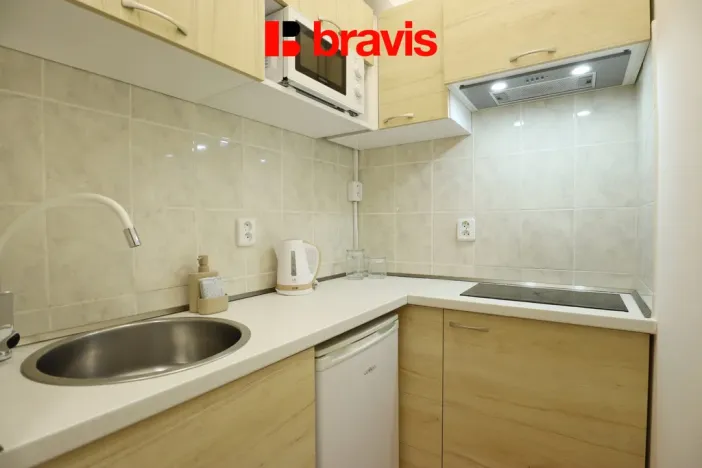 Pronájem bytu 1+1, Brno - Veveří, Bayerova, 30 m2