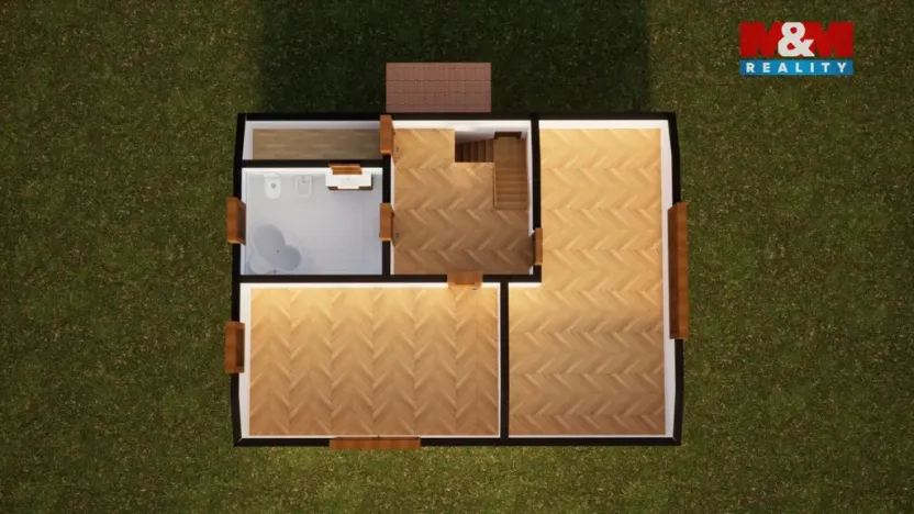 Pronájem rodinného domu, Liberec - Liberec XXX-Vratislavice nad Nisou, Leknínová, 136 m2