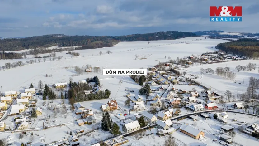 Prodej rodinného domu, Jindřichovice pod Smrkem, 215 m2