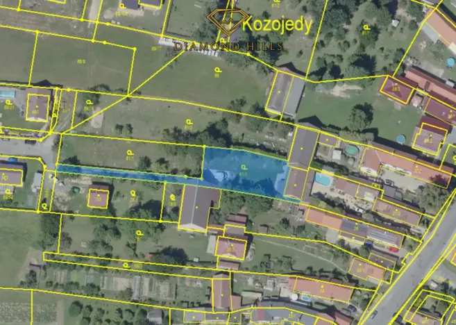 Prodej pozemku pro bydlení, Kozojedy, Českobrodská, 819 m2