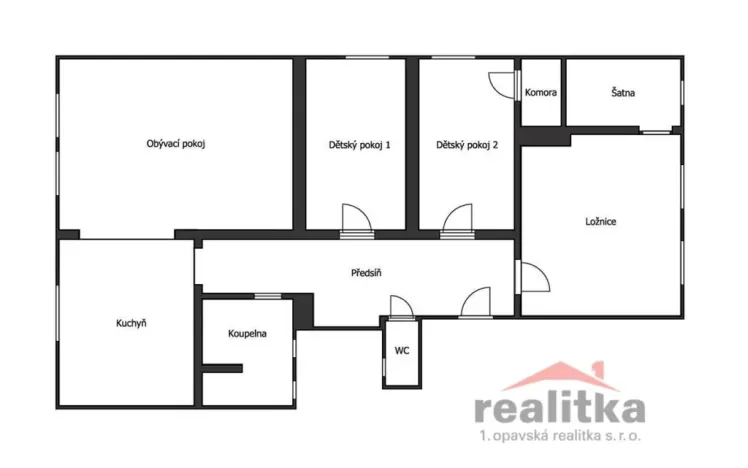 Prodej bytu 4+1, Opava - Předměstí, Olomoucká, 110 m2
