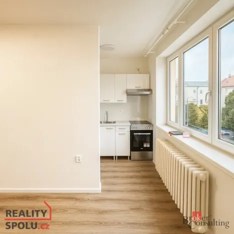 Pronájem bytu 1+kk, Vyškov - Vyškov-Město, Masarykovo náměstí, 25 m2