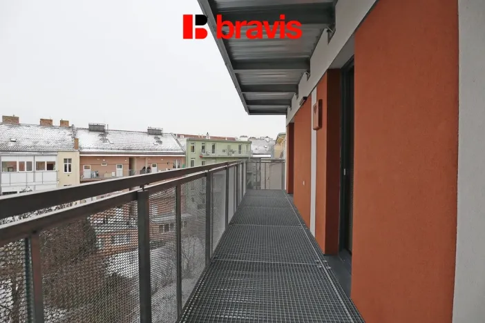 Pronájem bytu 2+kk, Brno - Zábrdovice, Auerswaldova, 52 m2