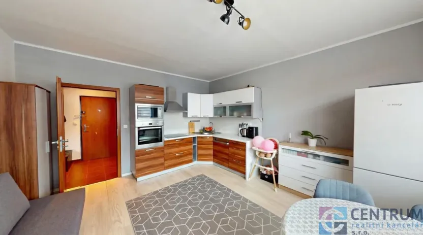 Pronájem bytu 2+kk, Jablonec nad Nisou, Vysoká, 42 m2