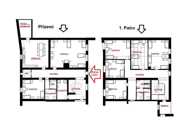 Pronájem rodinného domu, Cheb, Evropská, 450 m2