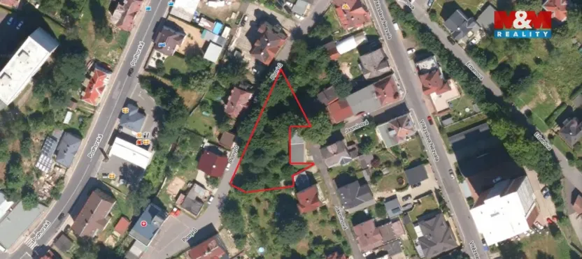 Prodej pozemku pro bydlení, Jablonec nad Nisou - Jablonecké Paseky, 1052 m2