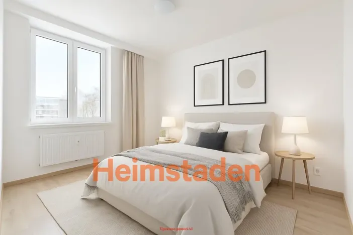 Pronájem bytu 2+kk, Ostrava - Kunčičky, Nadační, 46 m2