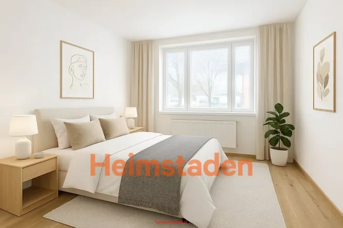 Pronájem bytu 2+kk, Ostrava - Kunčičky, Výhradní, 45 m2