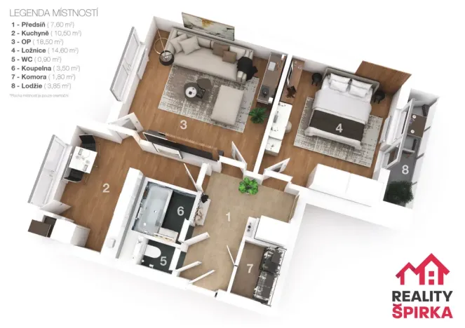 Prodej bytu 2+1, Svitavy - Předměstí, Malé náměstí, 57 m2