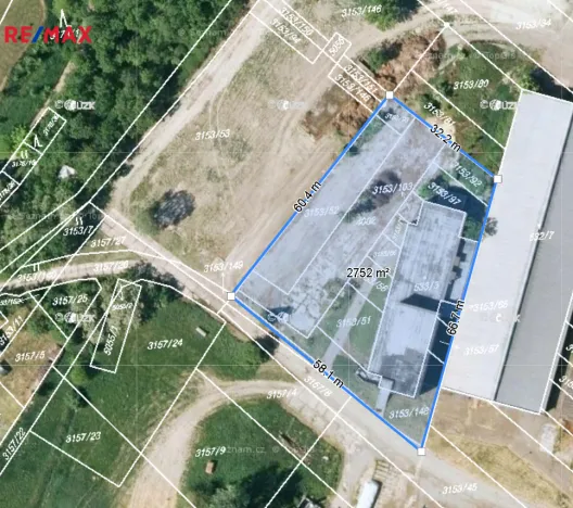 Prodej výrobních prostor, Uherčice, 1500 m2