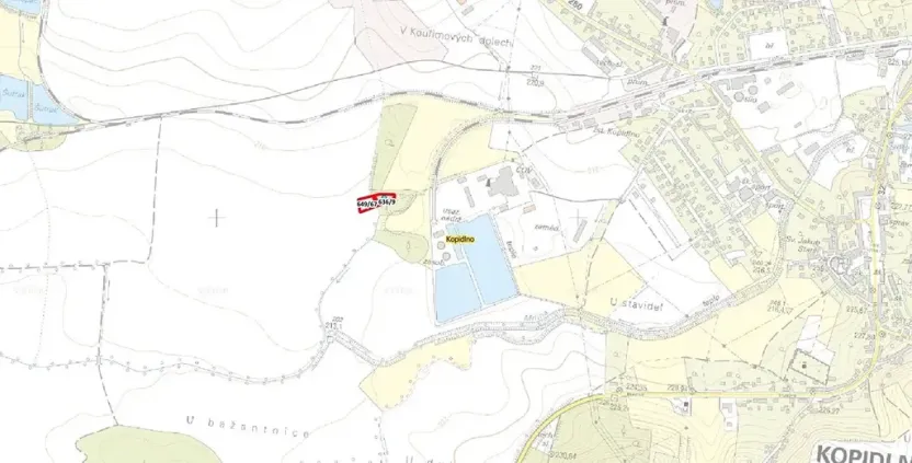 Prodej pole, Kopidlno, 2830 m2