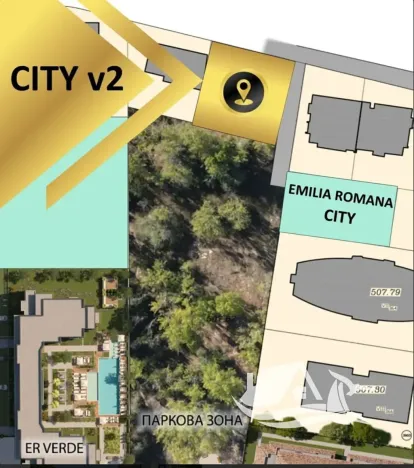 Prodej bytu 1+kk, Nesebar, Bulharsko, 37 m2