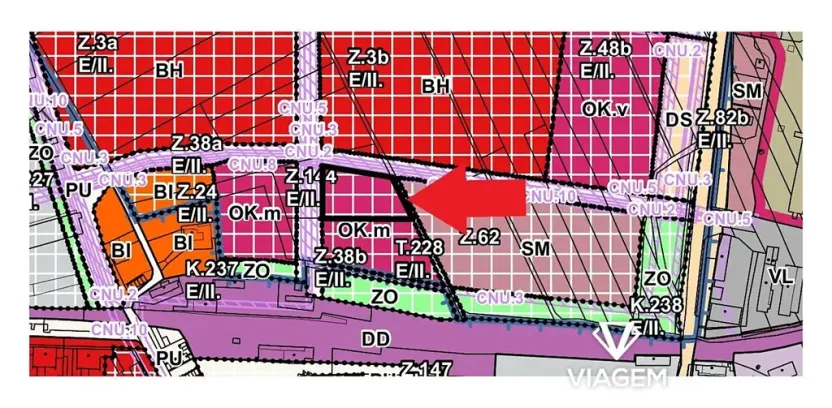 Prodej podílu komerčního pozemku, Chrudim, 362 m2