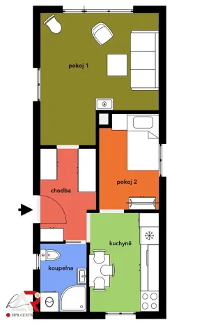 Pronájem rodinného domu, Brno, 60 m2