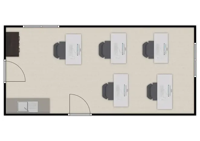 Pronájem kanceláře, Brno, Kosmákova, 38 m2