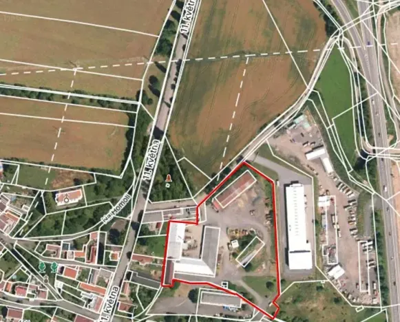 Prodej komerční nemovitosti, Milín, 11. května, 14473 m2
