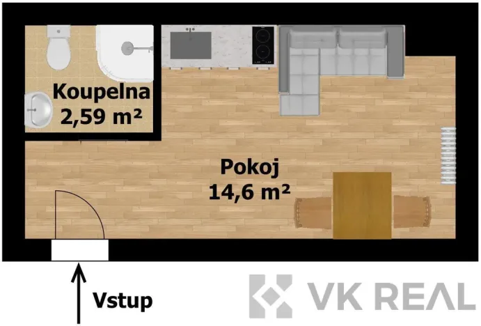Prodej kanceláře, Praha - Jinonice, Peroutkova, 18 m2