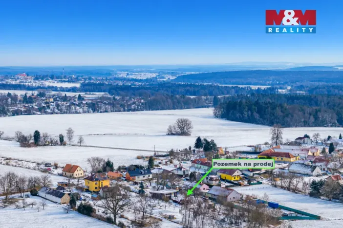 Prodej pozemku pro bydlení, Borovany - Trocnov, 834 m2