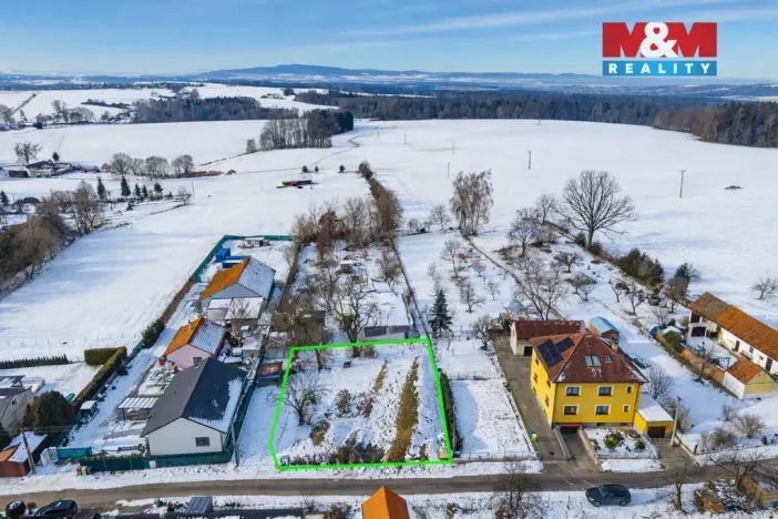 Prodej pozemku pro bydlení, Borovany - Trocnov, 820 m2