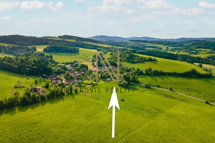 Prodej pozemku pro bydlení, Hořice na Šumavě, 975 m2