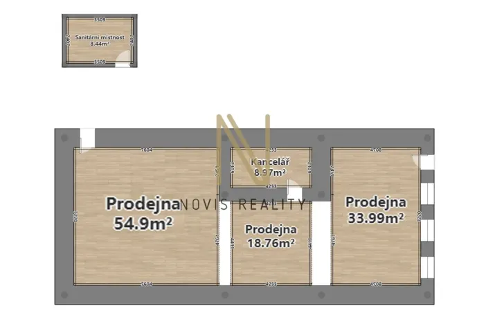 Pronájem obchodního prostoru, Klatovy - Klatovy I, Pražská, 125 m2