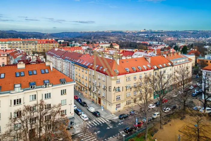 Prodej bytu 1+kk, Praha - Bubeneč, N. A. Někrasova, 33 m2