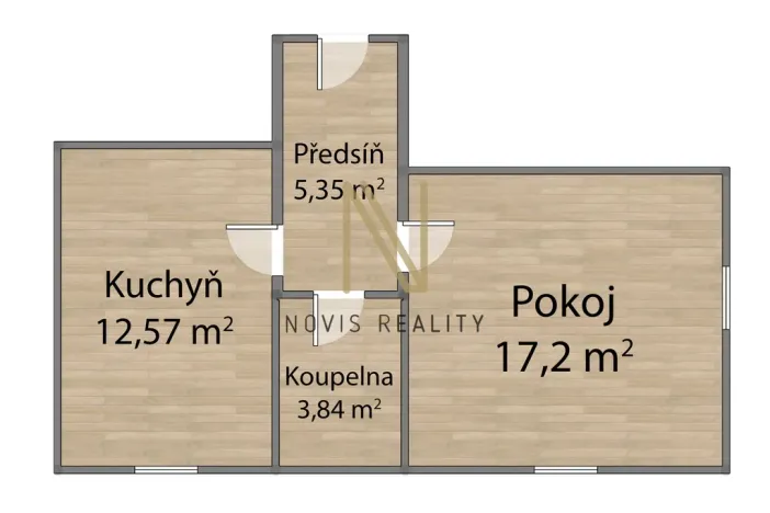 Pronájem bytu 1+1, Železná Ruda - Špičák, 38 m2