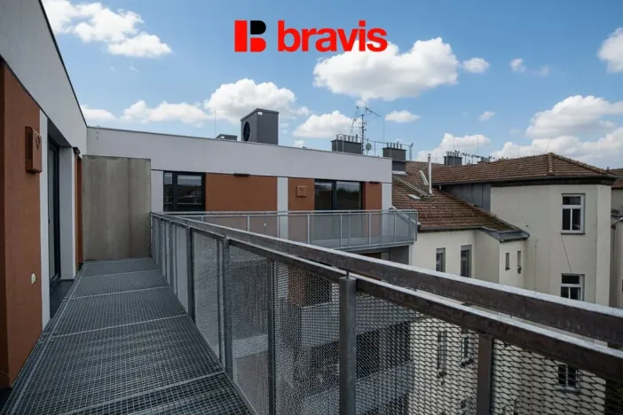 Pronájem bytu 2+kk, Brno, Auerswaldova, 54 m2