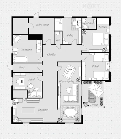 Prodej rodinného domu, Mazelov, 220 m2