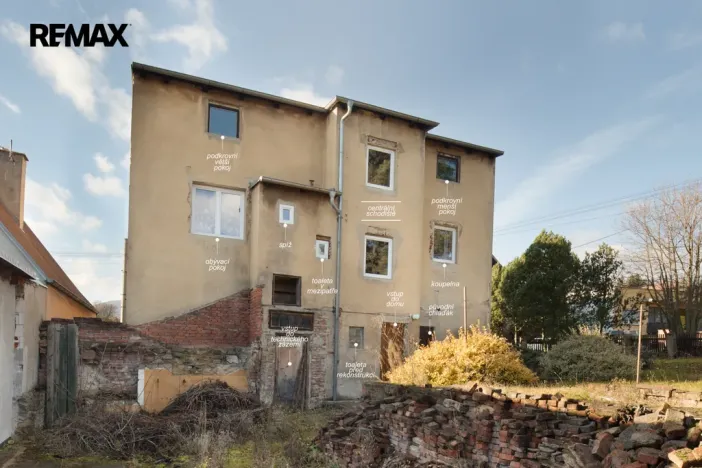 Prodej rodinného domu, Košťany - Střelná, Stará Střelná, 273 m2