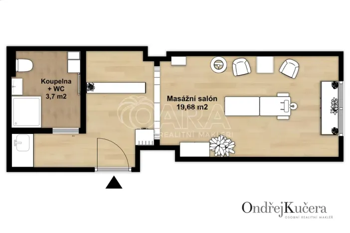 Prodej ordinace, Praha - Vinohrady, Soběslavská, 26 m2