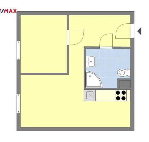 Pronájem bytu 2+kk, Praha - Chodov, Augustinova, 35 m2