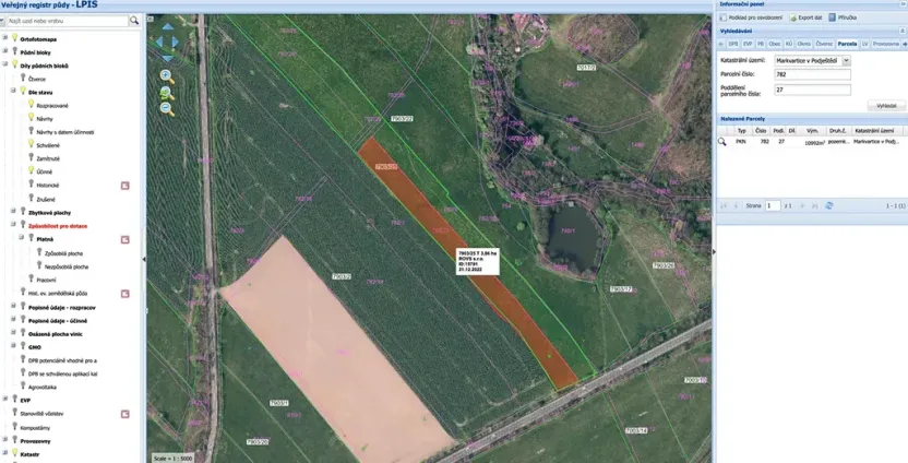 Prodej pole, Jablonné v Podještědí, 18441 m2