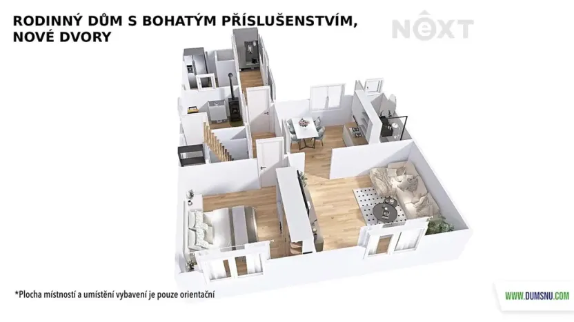 Prodej rodinného domu, Náměšť na Hané, Nové Dvory, 70 m2