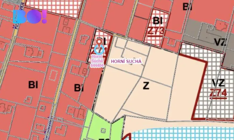 Prodej pozemku pro bydlení, Horní Suchá, 1301 m2