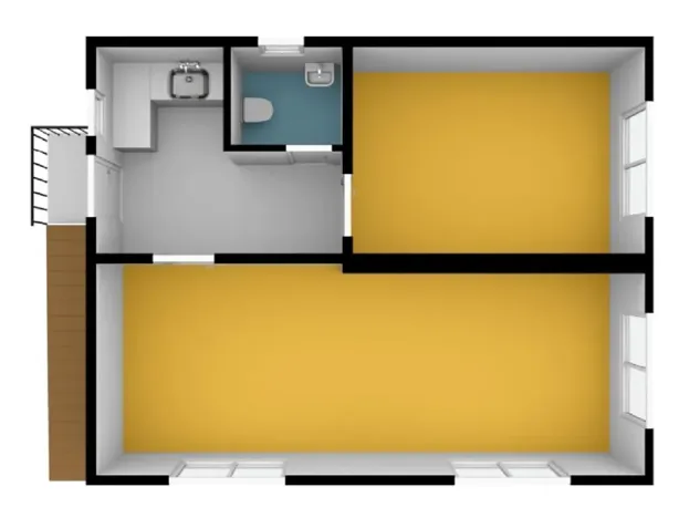 Pronájem kanceláře, Chlumec, U Dálnice, 42 m2