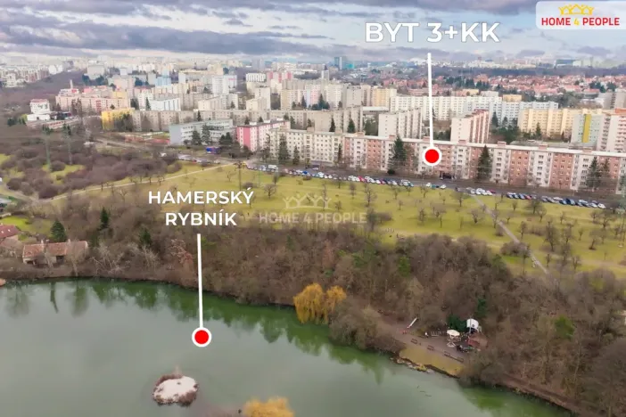 Pronájem bytu 3+kk, Praha - Záběhlice, Na Chodovci, 68 m2