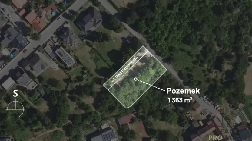 Prodej pozemku pro bydlení, Kladno, Rud. Knotka, 1363 m2