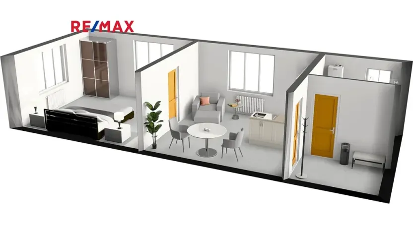 Prodej bytu 2+kk, Žandov, Pod Dubovkou, 54 m2