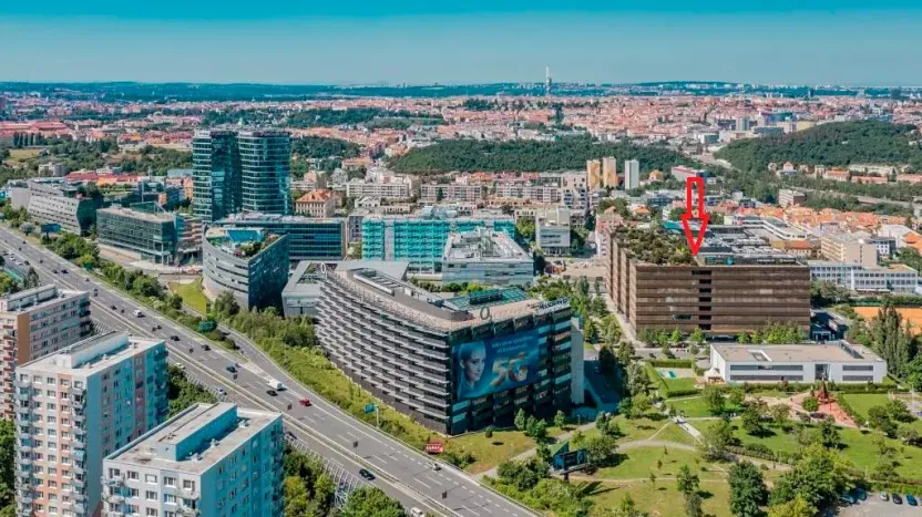 Pronájem kanceláře, Praha - Michle, Za Brumlovkou, 1320 m2