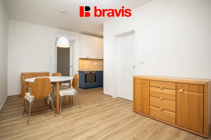 Pronájem bytu 2+kk, Brno - Staré Brno, Křídlovická, 48 m2