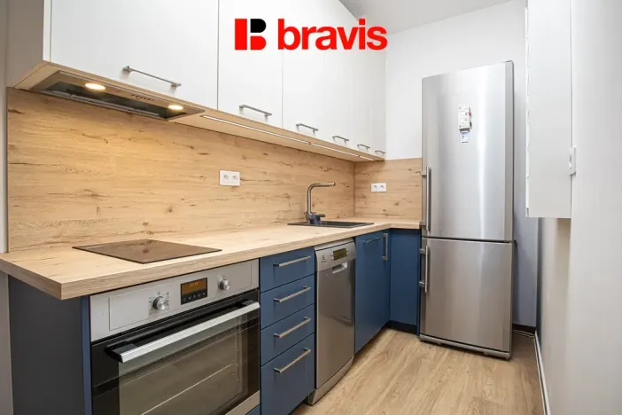 Pronájem bytu 2+kk, Brno - Staré Brno, Křídlovická, 48 m2